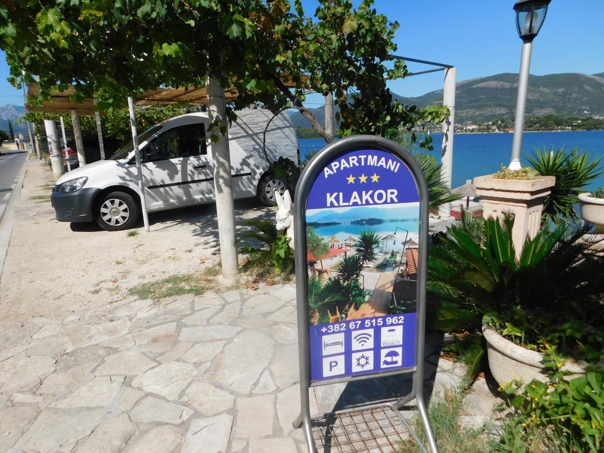 Apartments Klakor Tivat Exterior foto
